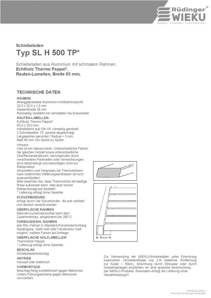 thumbnail of SL H 500 TP